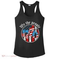 We The People 1776 Patriotic USA Americanism Ladies PosiCharge Competitor Racerback Tank thumb 0