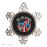 We The People 1776 Patriotic USA Americanism Ornament thumb 0
