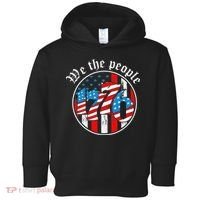 We The People 1776 Patriotic USA Americanism Toddler Hoodie thumb 0