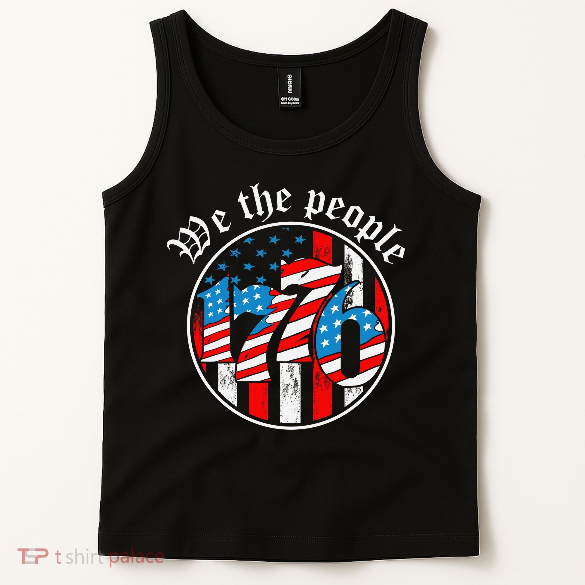 We The People 1776 Patriotic USA Americanism Tank Top