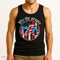 We The People 1776 Patriotic USA Americanism Tank Top thumb 3