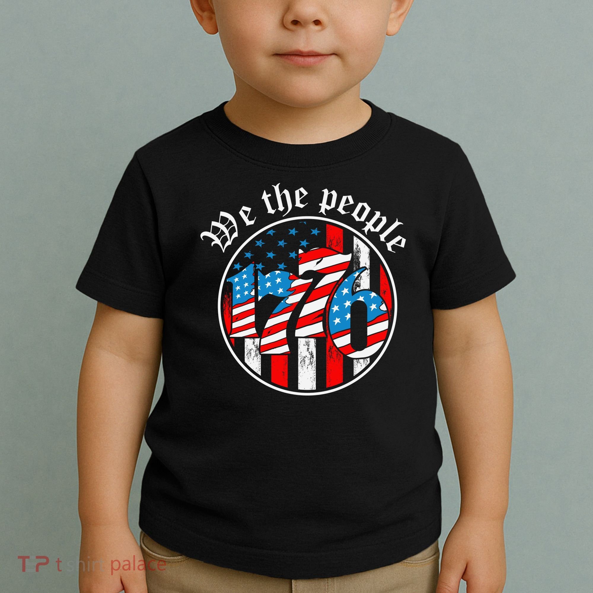 We The People 1776 Patriotic USA Americanism Toddler T-Shirt