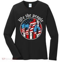 We The People 1776 Patriotic USA Americanism Women's Long Sleeve Shirt thumb 0