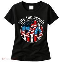 We The People 1776 Patriotic USA Americanism Women's T-Shirt thumb 0