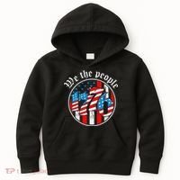 We The People 1776 Patriotic USA Americanism Kids Hoodie thumb 0