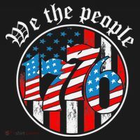 We The People 1776 Patriotic USA Americanism Kids Long Sleeve Shirt thumb 2