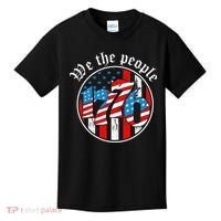 We The People 1776 Patriotic USA Americanism Kids T-Shirt thumb 0