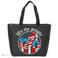 We The People 1776 Patriotic USA Americanism Tote Bag thumb 0