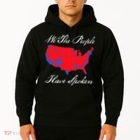 We The People Have Spoken 2024 Election Pro Trump Hoodie thumb 2
