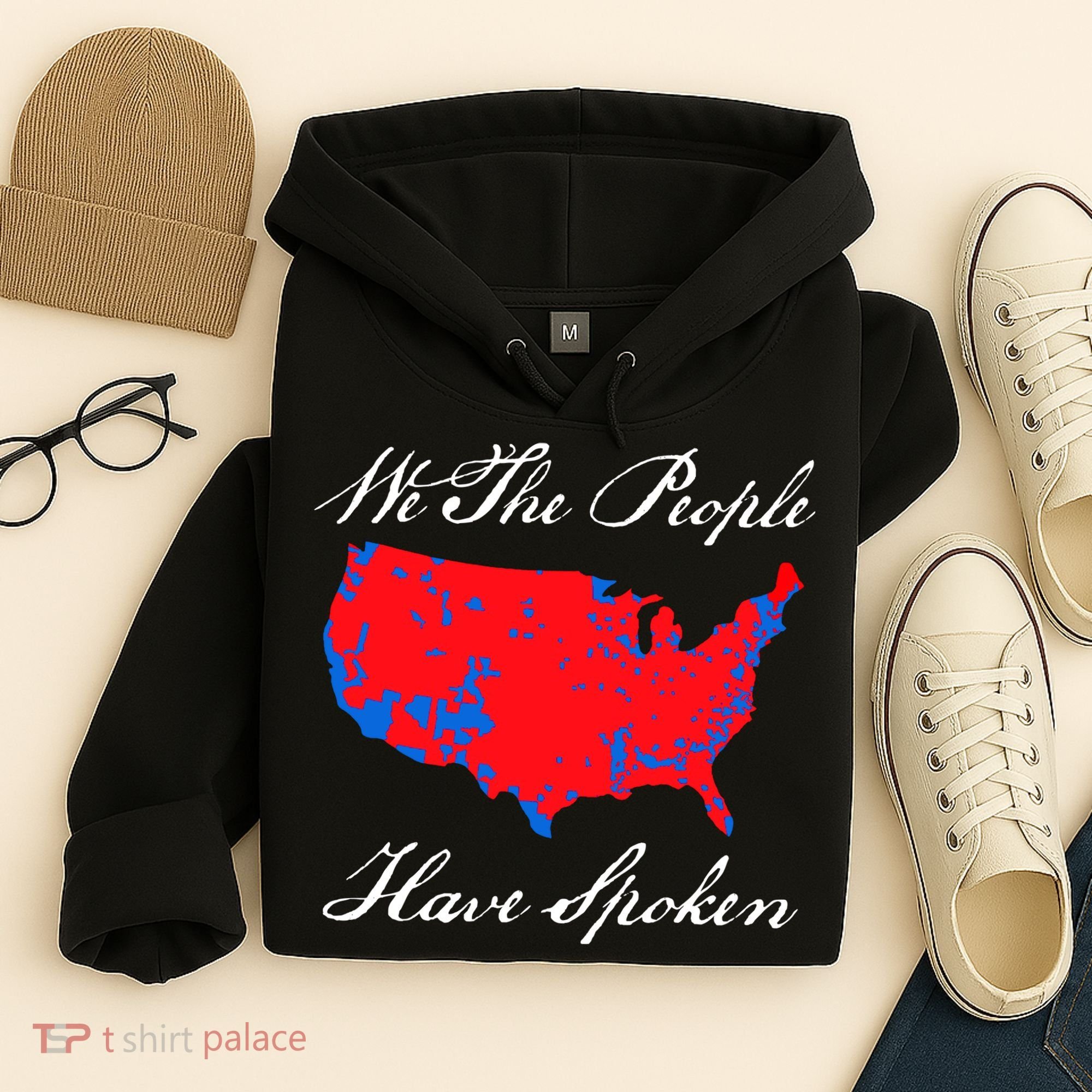 We The People Have Spoken 2024 Election Pro Trump Hoodie