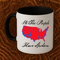 We The People Have Spoken 2024 Election Pro Trump Coffee Mug thumb 2