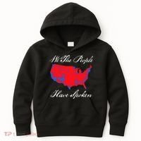We The People Have Spoken 2024 Election Pro Trump Kids Hoodie thumb 0