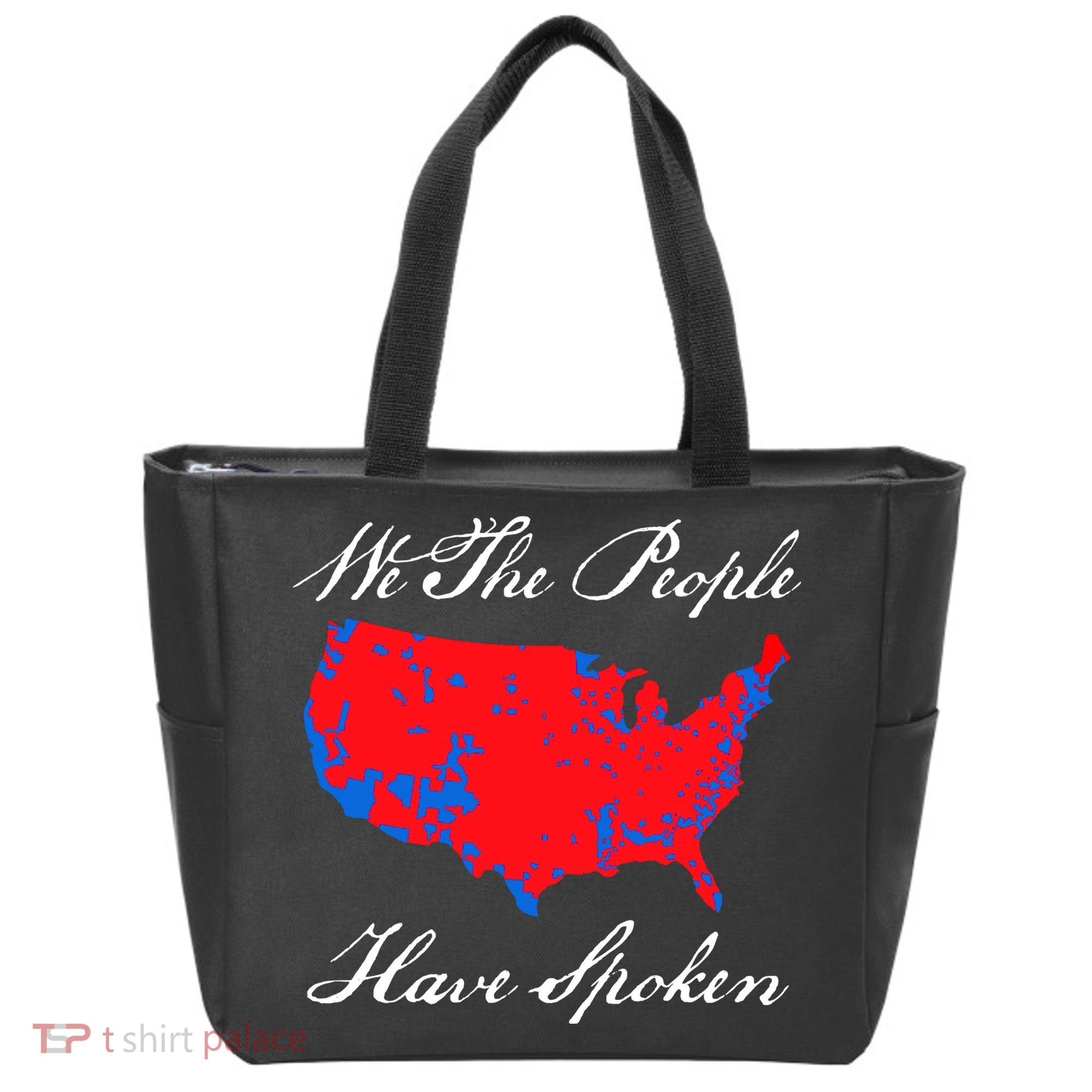 We The People Have Spoken 2024 Election Pro Trump Tote Bag