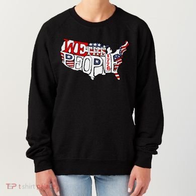 We The People Usa 1776 Map Women's Sweatshirt