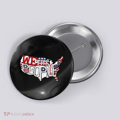 We The People Usa 1776 Map Button