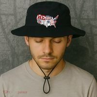 We The People Usa 1776 Map Bucket Hat thumb 2