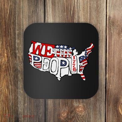 We The People Usa 1776 Map Coaster
