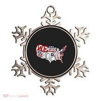 We The People Usa 1776 Map Ornament thumb 0