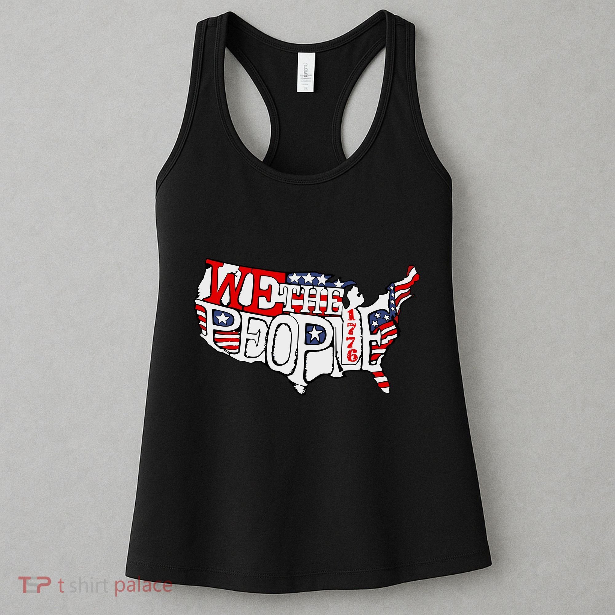 We The People Usa 1776 Map Women's Tank Top