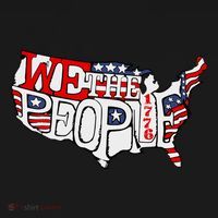 We The People Usa 1776 Map Toddler T-Shirt thumb 4