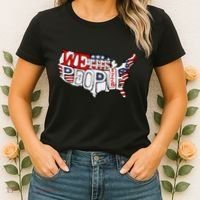 We The People Usa 1776 Map Women's T-Shirt thumb 2