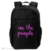 We The People Nicolle Wallace Pink Imprint Backpack thumb 0