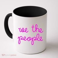 We The People Nicolle Wallace Pink Imprint Coffee Mug thumb 0