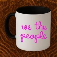 We The People Nicolle Wallace Pink Imprint Coffee Mug thumb 2