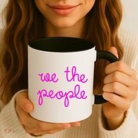 We The People Nicolle Wallace Pink Imprint Coffee Mug thumb 3