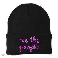 We The People Nicolle Wallace Pink Imprint Beanie thumb 0