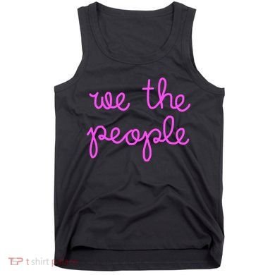 We The People Nicolle Wallace Pink Imprint Tank Top