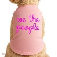 We The People Nicolle Wallace Pink Imprint Doggie Tank thumb 0