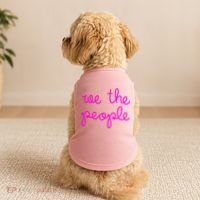 We The People Nicolle Wallace Pink Imprint Doggie Tank thumb 2