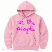 We The People Nicolle Wallace Pink Imprint Hoodie thumb 0