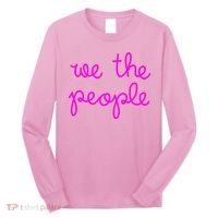 We The People Nicolle Wallace Pink Imprint Long Sleeve Shirt thumb 0