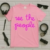 We The People Nicolle Wallace Pink Imprint T-Shirt thumb 5