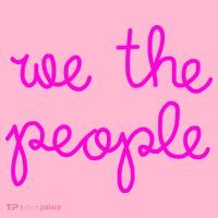 We The People Nicolle Wallace Pink Imprint Mousepad thumb 1