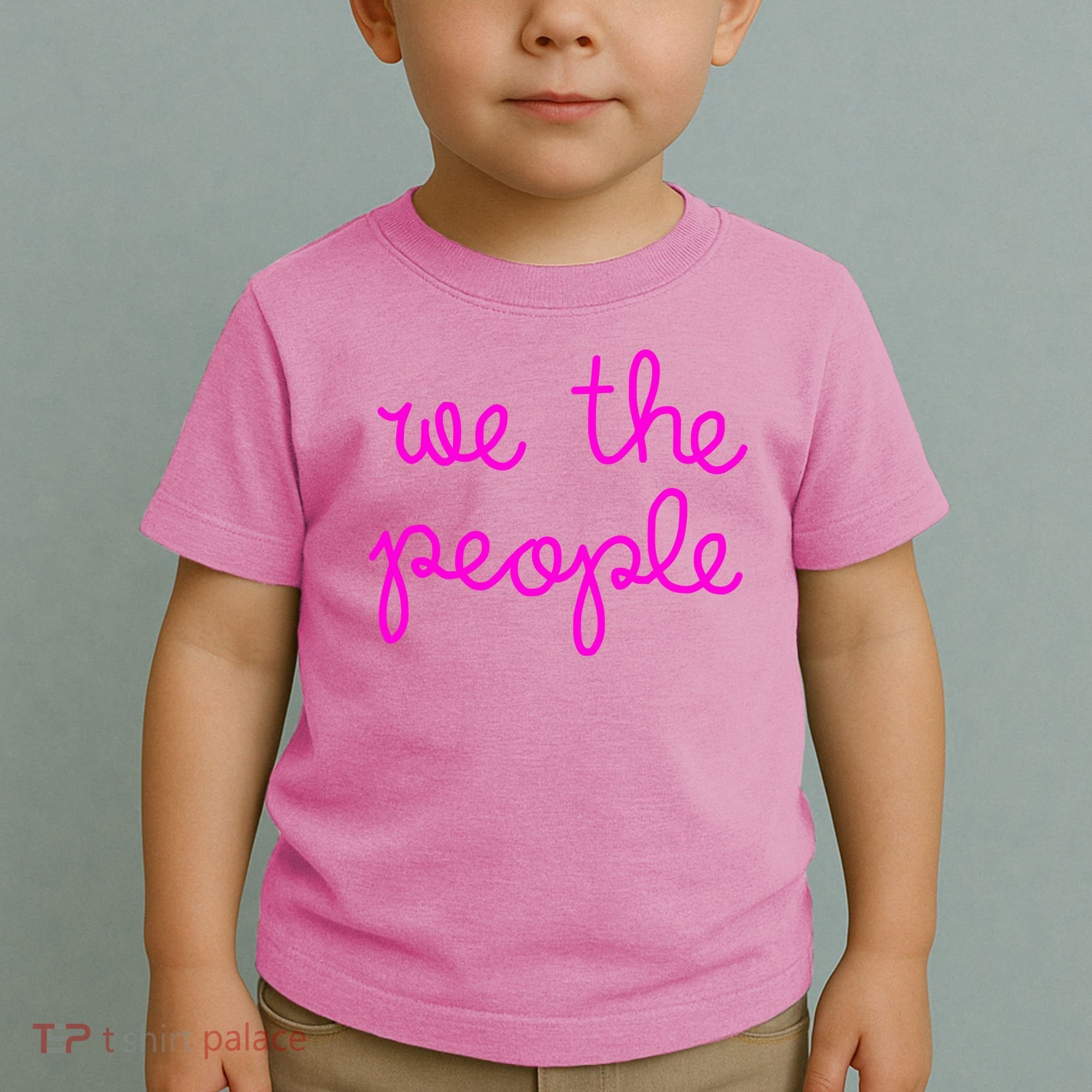 We The People Nicolle Wallace Pink Imprint Toddler T-Shirt
