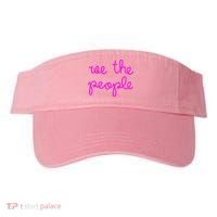 We The People Nicolle Wallace Pink Imprint Visor thumb 0