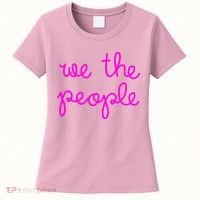 We The People Nicolle Wallace Pink Imprint Women's T-Shirt thumb 0