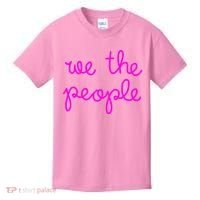 We The People Nicolle Wallace Pink Imprint Kids T-Shirt thumb 0