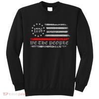 We The People Red Line Betsy Ross Sweatshirt thumb 0