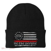 We The People Red Line Betsy Ross Beanie thumb 0