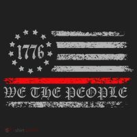 We The People Red Line Betsy Ross Beanie thumb 2