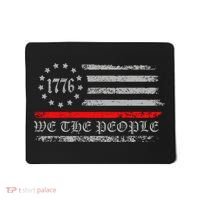 We The People Red Line Betsy Ross Mousepad thumb 0