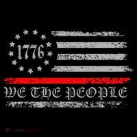 We The People Red Line Betsy Ross Mousepad thumb 1