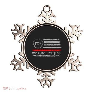 We The People Red Line Betsy Ross Ornament