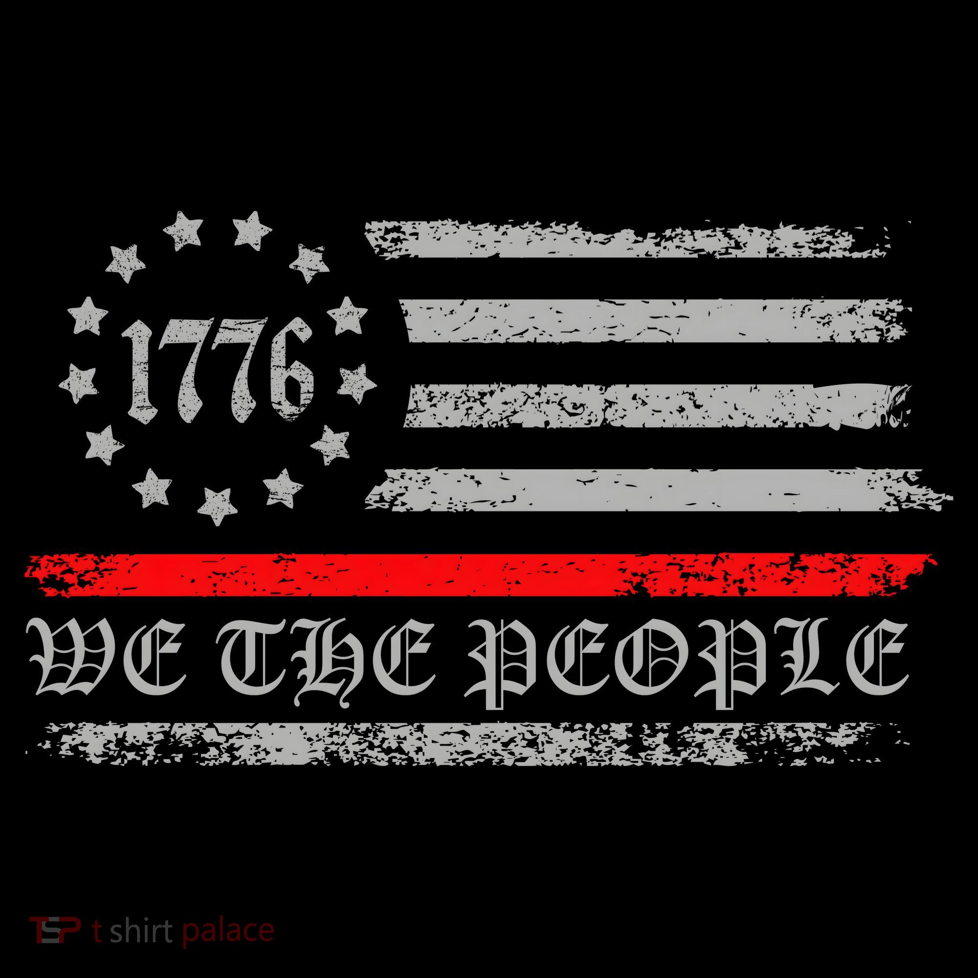 We The People Red Line Betsy Ross Baby Bodysuit
