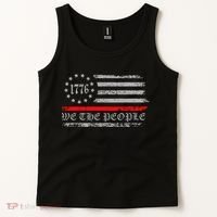 We The People Red Line Betsy Ross Tank Top thumb 2