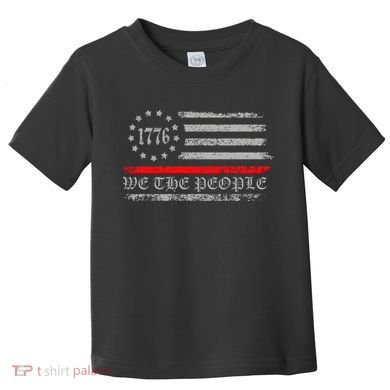 We The People Red Line Betsy Ross Toddler T-Shirt